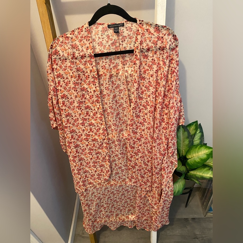 Ae floral coverup size Medium